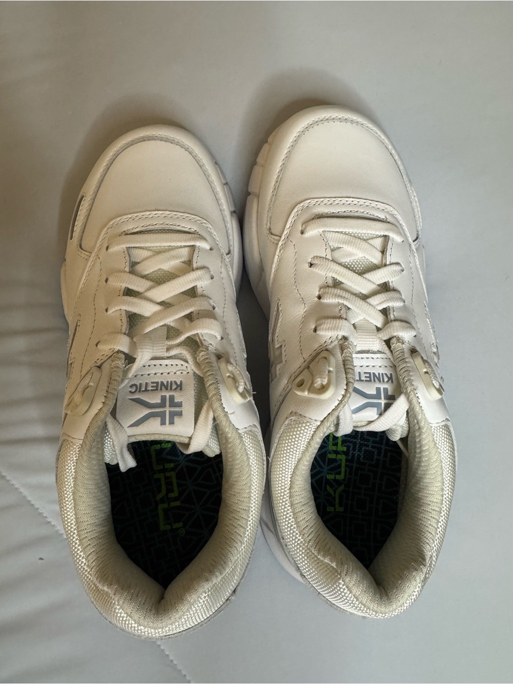 Kinetic Women’s White Sneakers - Classic Comfort